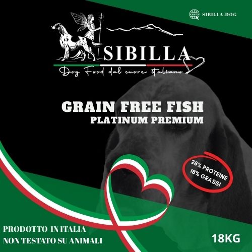 Icona Sibilla dog food grain free fish