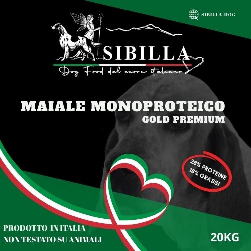 Icona Sibilla dog food maiale monoproteico