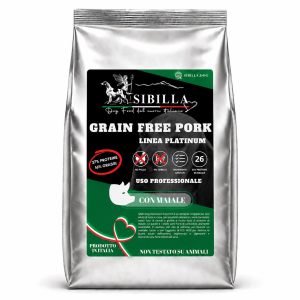 Sacco Crocchette Platinum Grain Free Pork - Adulti sensibilità alimentari