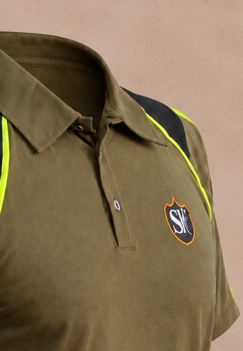 Abbigliamento Caccia Professionale Estivo Sibilla Cino 2000 - Dettaglio polo